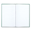 Emerald Series Account Book, Green Cover, 12.25 x 7.25 Sheets, 150 Sheets/Book