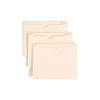 Manila File Jackets, 2-Ply Straight Tab, Letter Size, Manila, 50/Box