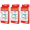 Letter Sound Flashcards, 3 Sets Per Pack, 3 Packs