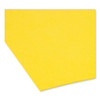 Colored File Folders, 1/3-Cut Tabs: Assorted, Legal Size, 0.75" Expansion, Yellow, 100/Box