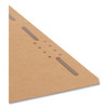 Kraft Fastener Folders, 0.75" Expansion, 2 Fasteners, Letter Size, Kraft Exterior, 50/Box