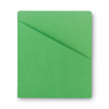File Jackets, Letter Size, Green, 25/Pack