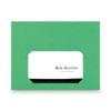 File Jackets, Letter Size, Green, 25/Pack