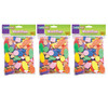 WonderFoam® Peel & Stick Shapes, Assorted Shapes, Colors & Sizes, 720 Pieces Per Pack, 3 Packs