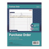 Multipart Purchase Order Pad, Three-Part Carbonless, 8.38 x 10.19, 50 Forms Total Multipart Purchase Order Pad, Three-Part Carbonless, 8.38 x 10.19, 50 Forms Total