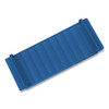 Stackable Plastic Coin Tray, Nickels, 10 Compartment, Denomination and Capacity Etched On Side, Blue