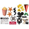 Movie Theme Two Sided Deco Kit, 6 Kits Movie Theme Two Sided Deco Kit, 6 Kits