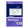 While You Were Out Messages Book, Two-Part Carbonless, 5 x 2.83, 3 Forms/Sheet, 300 Forms Total