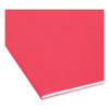 TUFF Hanging Folders with Easy Slide Tab, Letter Size, 1/3-Cut Tabs, Red, 18/Box