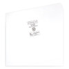 Reinforced Top Tab Colored File Folders, Straight Tabs, Letter Size, 0.75" Expansion, White, 100/Box