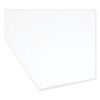 Reinforced Top Tab Colored File Folders, Straight Tabs, Letter Size, 0.75" Expansion, White, 100/Box