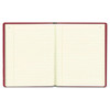 National Brand Red Vinyl Series Journal, 1-Subject, Medium/College Rule, Red Cover, (300) 10 x 7.75 Sheets