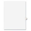 Preprinted Legal Exhibit Side Tab Index Dividers, Avery Style, 10-Tab, 16, 11 x 8.5, White, 25/Pack, (1016)