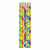 Happy Face Assorted Motivational Pencils, Pack of 144