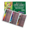 Cray-Pas Expressionist Oil Pastel Chalk, Assorted Colors, 36-Piece Set