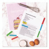 Ultra Tabs Repositionable Tabs, Wide and Slim: 3" x 1.5", 1/3-Cut, Assorted Colors, 24/Pack