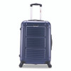 Pilot Hard Side Carry-On Suitcase, Four-Wheeled Spinner, 16.34 x 10.24 x 25.39, Blue