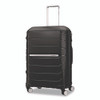 Freeform Hard Side Carry-On Suitcase, Four-Wheeled Spinner, 19.6 x 13.4 x 27.95, Black