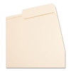 Manila Guide Height Systems File Folders, 2/5-Cut Tabs: Right of Center, Letter Size, 0.75" Expansion, Manila, 100/Box