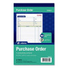 Multipart Purchase Order Pad, Two-Part Carbonless, 5.56 x 7.94, 50 Forms Total