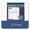 Multipart Purchase Order Pad, Two-Part Carbonless, 5.56 x 7.94, 50 Forms Total