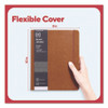 Flexible-Cover Business Journal with Elastic Closure, 1-Subject, Narrow Rule, Cognac Cover, (128) 10 x 8 Sheets Flexible-Cover Business Journal with Elastic Closure, 1-Subject, Narrow Rule, Cognac Cover, (128) 10 x 8 Sheets