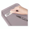 Erasable ID Labels, Inkjet/Laser Printers, 0.88 x 2.88, White, 8/Sheet, 10 Sheets/Pack