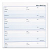 Follow-up Wirebound Voice Mail Log Book, One-Part (No Copies), 7.5 x 2, 5 Forms/Sheet, 500 Forms Total