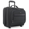 Classic Rolling Overnighter Case, Fits Devices Up to 15.6", Ballistic Polyester, 16.14 x 6.69 x 13.78, Black