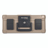 Fire and Waterproof Chest, 0.27 cu ft, 15.9w x 12.4d x 6.5h, Taupe