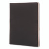 Cahier Journal, 1-Subject, Narrow Rule, Black Cover, (120) 9.75 x 7.5 Sheets, 3/Pack