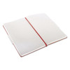 Classic Colored Hardcover Notebook, 1-Subject, Narrow Rule, Red Cover, (240) 8.25 x 5 Sheets