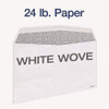 1099 Double Window Envelope, Commercial Flap, Gummed Closure, 5.63 x 9, White, 24/Pack