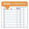 Multipart General-Purpose Sales Pad, Two-Part Carbonless, 3.34 x 5.13, 50 Forms/Pad, 10 Pads/Pack