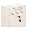 Medium Ultimate Wall Mounted Mail Box, 10.4 x 4.5 x 12, White