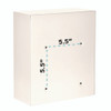 Medium Ultimate Wall Mounted Mail Box, 10.4 x 4.5 x 12, White