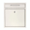 Medium Ultimate Wall Mounted Mail Box, 10.4 x 4.5 x 12, White