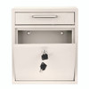 Medium Ultimate Wall Mounted Mail Box, 10.4 x 4.5 x 12, White