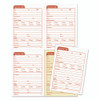 Service Call Book, Two-Part Carbonless, 5.5 x 3.88, 4 Forms/Sheet, 200 Forms Total