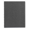 NotePro Notebook, 1-Subject, Medium/College Rule, Cool Gray Cover, (75) 9.25 x 7.25 Sheets