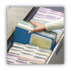 Colored File Pockets, 3.5" Expansion, Letter Size, Blue Colored File Pockets, 3.5" Expansion, Letter Size, Blue