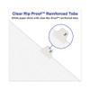 Avery-Style Preprinted Legal Side Tab Divider, 26-Tab, Exhibit C, 11 x 8.5, White, 25/Pack, (1373)