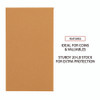 Kraft Coin Envelope, #5 1/2, Round Flap, Gummed Closure, 3.13 x 5.5, Light Brown Kraft, 500/Box