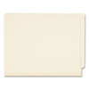 Six-Section Manila End Tab Classification Folders, 2" Expansion, 2 Dividers, 6 Fasteners, Letter Size, Manila, 10/Box