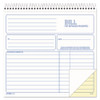 Bill for Services Rendered Book, Two-Part Carbonless, 8.5 x 7.75, 50 Forms Total