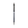 Better Ballpoint Pen, Retractable, Medium 1 mm, Black Ink, Smoke Barrel, Dozen