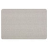 Oval Office Fabric Board, 36" x 24", Gray Surface