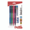 Twist Erase EXPRESS Mechanical Pencil, 0.7 mm, HB (#2), Black Lead, Assorted Color Barrels, 4/Pack Twist Erase EXPRESS Mechanical Pencil, 0.7 mm, HB (#2), Black Lead, Assorted Color Barrels, 4/Pack