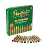Portfolio Series Oil Pastels, 12 Assorted Colors, 300/Carton
