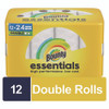 Essentials Select-A-Size Kitchen Roll Paper Towels, 2-Ply, 108 Sheets/Roll, 12 Rolls/Carton